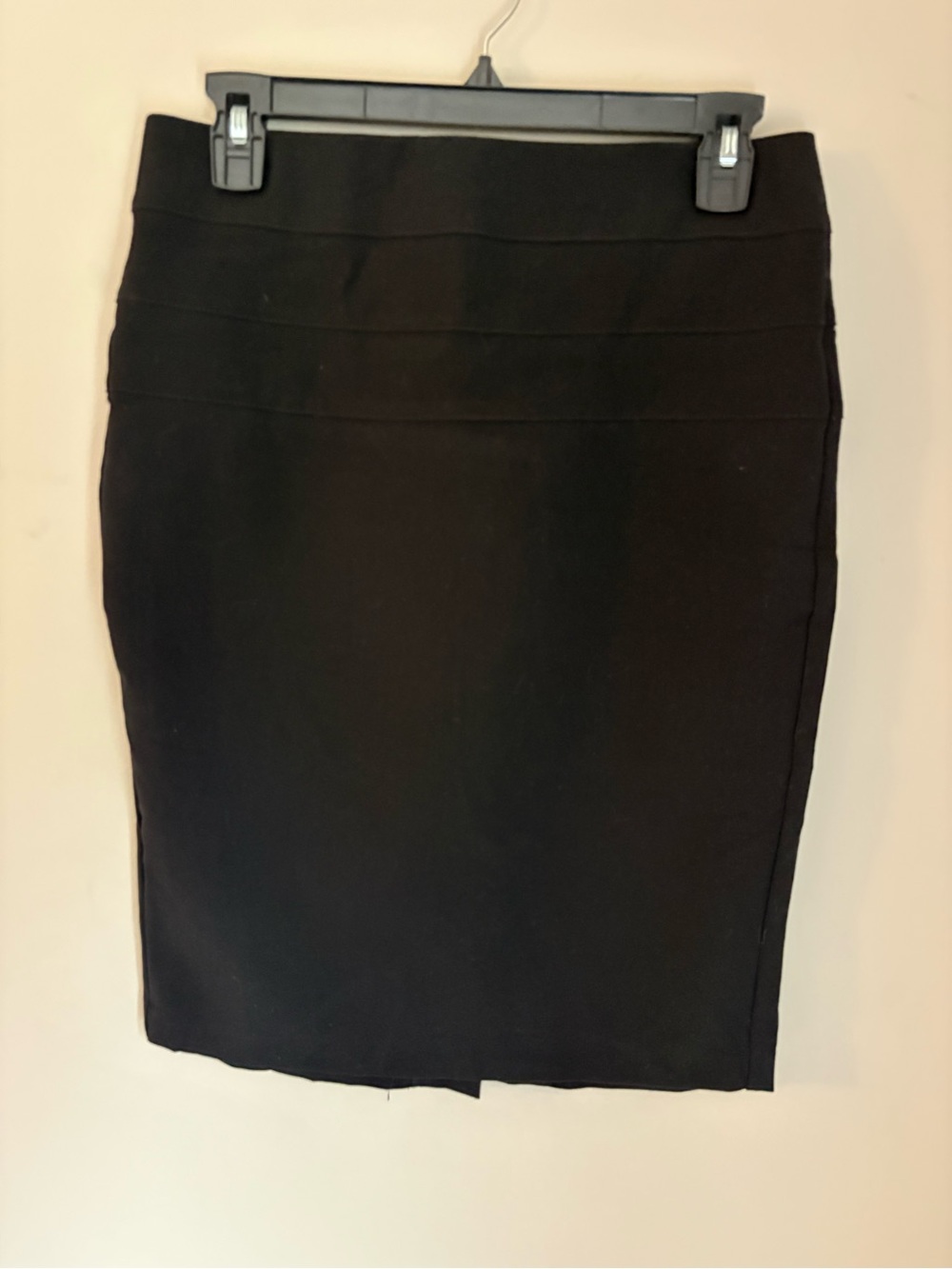 Candie's Black Pencil Skirt - Classic Slim Fit